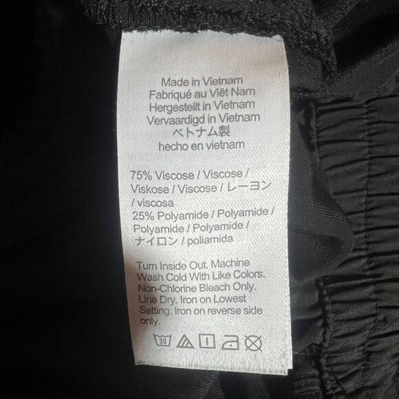 J. Crew Black Velvet Jogger Pants Cropped Ankle Drawstring Womens 6 Petite - Picture 4 of 6